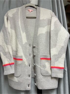 Lisa Todd Camo Cloud Cardigan
